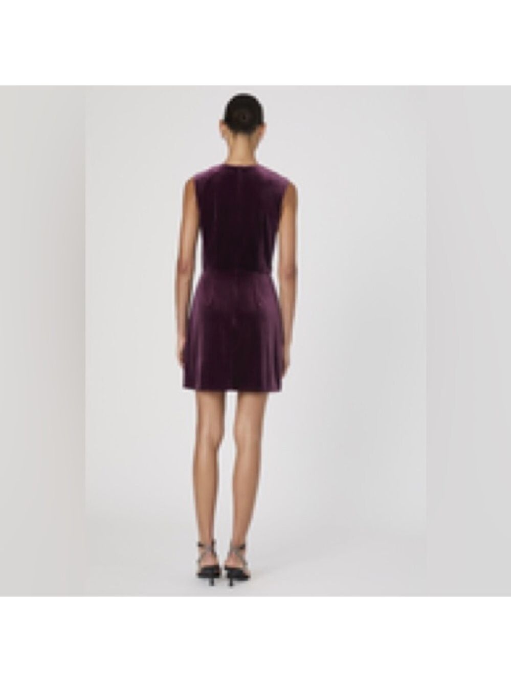 NWT $188 Bardot Velvet Square Neck Cocktail Dress Size [Multiple Sizes] - Picture 3 of 10